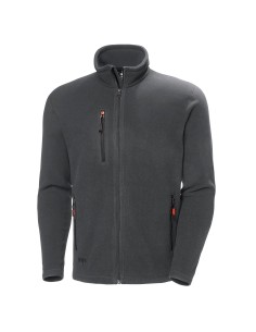 72026 OXFORD FLEECE JACKET 970 GREY