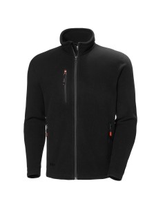 72026 OXFORD FLEECE JACKET 990 BLACK