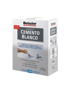 Aguaplast cemento blanco 6 kg.