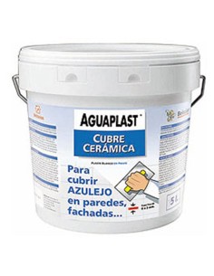 Aguaplast cubre-ceramica cubo 5 kg.