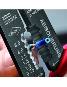 Alicate crimpa terminales 97 21 215 B KNIPEX