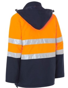 ALTA VISIBILIDAD  PARKA COMBINADA 04758 274 AZUL/NARANJA