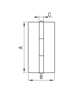 BISAGRA LIBRILLO 150x57 84-115/15
