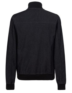 BOMBER DENIM CREMALLERAS METALICAS 04837 01 NEGRO
