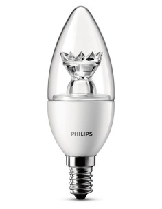 Bombilla led vela clara e14 40 w.2700k