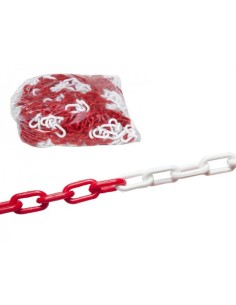 Cadena plastico color (25 mts.) 06 m/m.