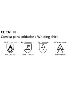 CAMISA IGNIFUGO PERMAWELD PMW100 CAMISA IGNIFUGO PERMAWELD PMW100