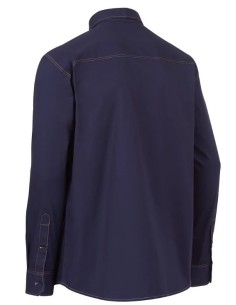 CAMISA MANGA LARGA 2 BOLS.PARCHE 02032 07 MARINO