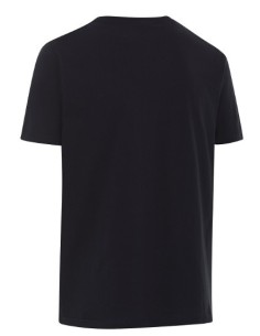 CAMISETA MANGA CORTA, CUELLO REDONDO SIN BOLSO 03031 01 NEGRO
