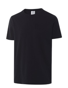 CAMISETA MANGA CORTA, CUELLO REDONDO SIN BOLSO 03031 01 NEGRO
