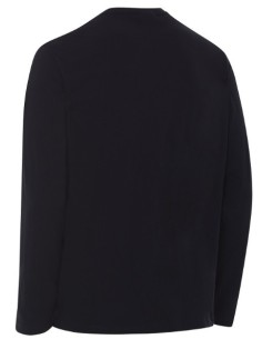 CAMISETA MANGA LARGA, CUELLO REDONDO SIN BOLSO 03032 01 NEGRO M