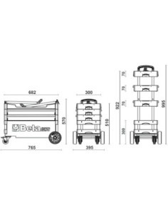 Carro herramientas plegable c27s BETA