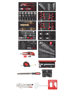 CARRO MECHANIC BLACK CON 166 HERRAMIENTAS  GEDORE
