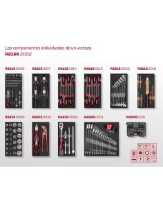 CARRO MECHANIC BLACK CON 166 HERRAMIENTAS  GEDORE