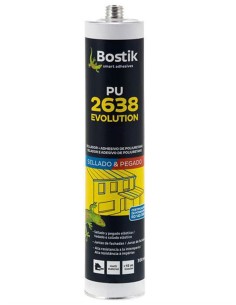 CARTUCHO MASILLA POLIURETANO 2638, 300 ml. BOSTIK CARTUCHO MASILLA POLIURETANO 2638, 300 ml. BOSTIK