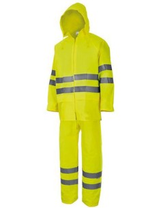 Traje lluvia alta visibilidad EN208