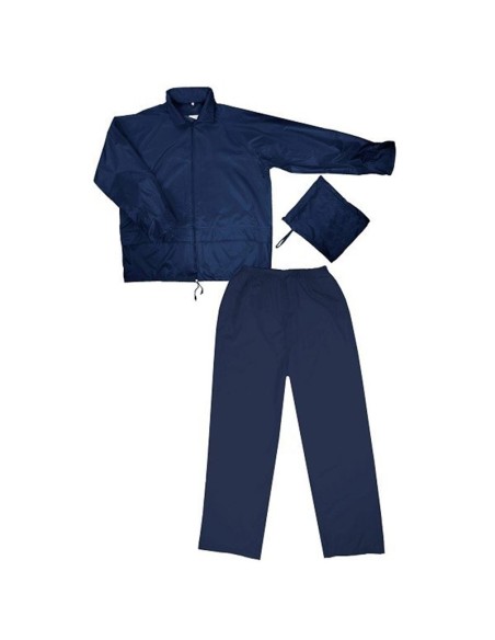 Traje lluvia nylon azul xxl