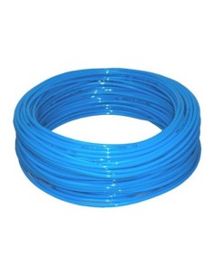 Tubo poliuretano pu98 azul rollo 25 mt