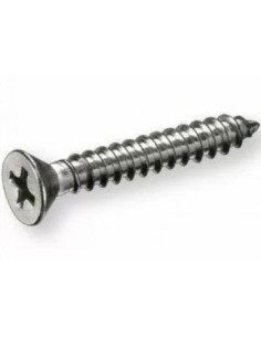 Tornillo Din 7982 chapa cabeza plana PH inox
