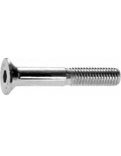 Tornillo Din 7991 allen llana Inox