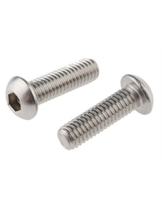 Tornillo Din 7380 allen cabeza redondeada Inox