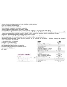 Taladro columna B24 H 400v