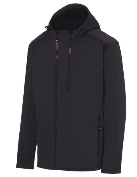 SOFTSHELL BICOLOR 04846 474 GRIS NEGRO M