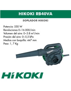 Soplador rb40va Soplador rb40va