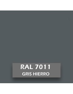Spray pintura 400 ml. acrylic ral 7011 gris hierro