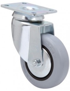 RUEDA GIRATORIA BH GOMA GRIS PGA