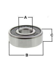 RODAMIENTO RIGIDO DE BOLAS 2RS1
