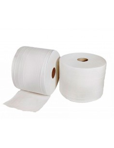 Rollo papel industrial 2 hojas 25cm x 400mt, celulosa 100% Rollo papel industrial 2 hojas 25cm x 400mt, celulosa 100%