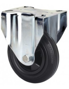 RUEDA FIJA ZV GOMA NEGRA PSN