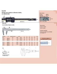 Pie rey 530.115 0-300 MITUTOYO