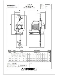 Polipasto minifor tr-30