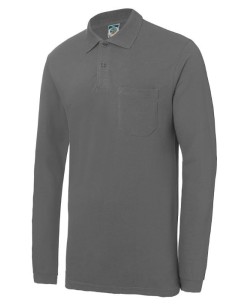 POLO GRANITO MANGA LARGA 3011 09 GRIS