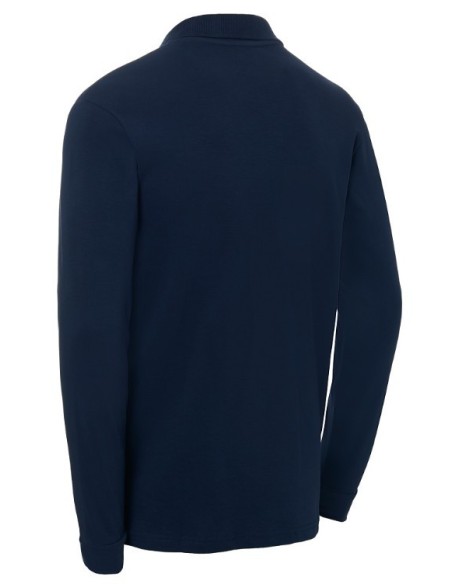 POLO ML CON CREMALLERA 04822 07 MARINO