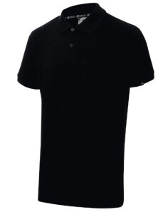 POLO PIQUE MANGA CORTA 1 BOLSILLO 3000 01 NEGRO
