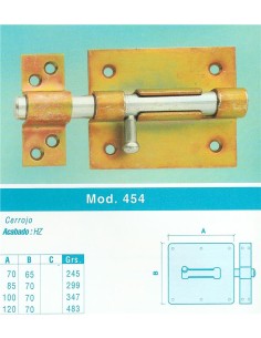 PASADOR CERROJO 454 HZ