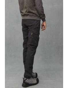 PANTALON CON CREMALLERA ELASTICO 01147 01 NEGRO