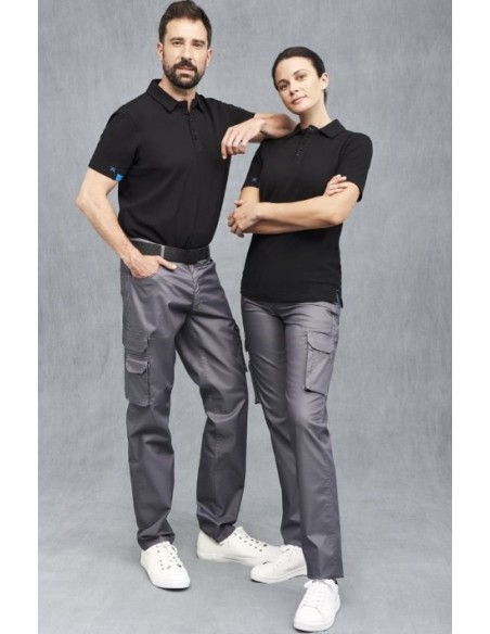 PANTALON CREMALLERA ELASTICO 01147 09 GRIS MEDIO