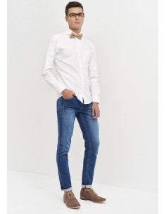 PANTALON DENIM CBO SLIM 5 BOLSILLOS 04017 534 AZUL