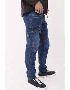 PANTALON MULTIBOLSILLOS DENIM 1804 534