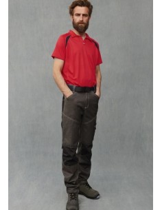 PANTALON MULTIFUNCIONAL RESISTENTE ABRASION. 01805 09 GRIS MEDIO