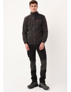 PANTALON TREKKING REFUERZO CULERA RODILLAS 04830 01 NEGRO