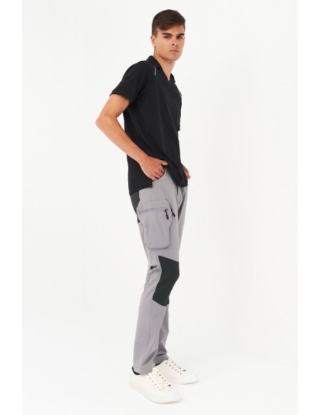 PANTALON TREKKING VERANO 04839 08 GRIS CLARO