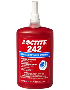 LOCTITE 242 FIJADOR DE ROSCAS 250 ml. LOCTITE 242 FIJADOR DE ROSCAS 250 ml.