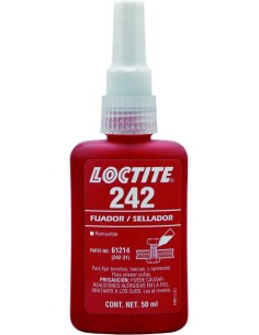 LOCTITE 242 FIJADOR DE ROSCAS 50 ml LOCTITE 242 FIJADOR DE ROSCAS 50 ml