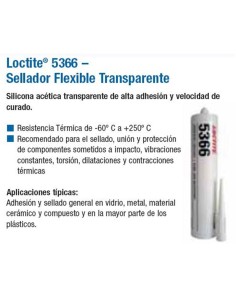 LOCTITE 5366 SELLADOR ADHESIVO 310 ml LOCTITE 5366 SELLADOR ADHESIVO 310 ml