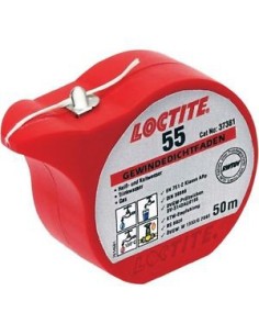 LOCTITE 55 TEFLON EN HILO SELLADOR 50 mt. LOCTITE 55 TEFLON EN HILO SELLADOR 50 mt.